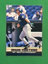2000 Pacific Trading Cards Baseball Edgar Martinez #398