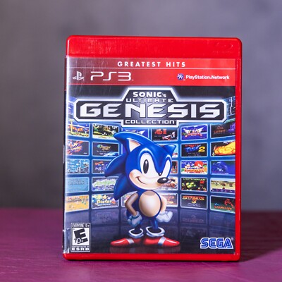 Sonic s Ultimate Genesis Collection (PS3)   40+ SEGA Games   NM