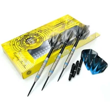 CUESOUL Glory 22 gram Blue Lines & Blue Shaft 85% Tungsten Steel Tip Dart Set