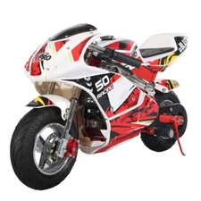 X-PRO 40cc Pocket Bike Gas Powered 4 Stroke Kids Mini Bike Off Road Motorcycle