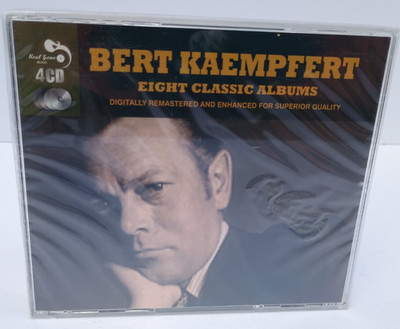Bert Kaempfert Eight Classic Albums 4 CD Set - NEW IN THE PLASTIC