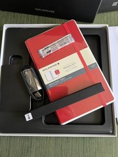 Moleskine Smart Writing Set Paper Notebook  Smart Pen Scarlet Red
