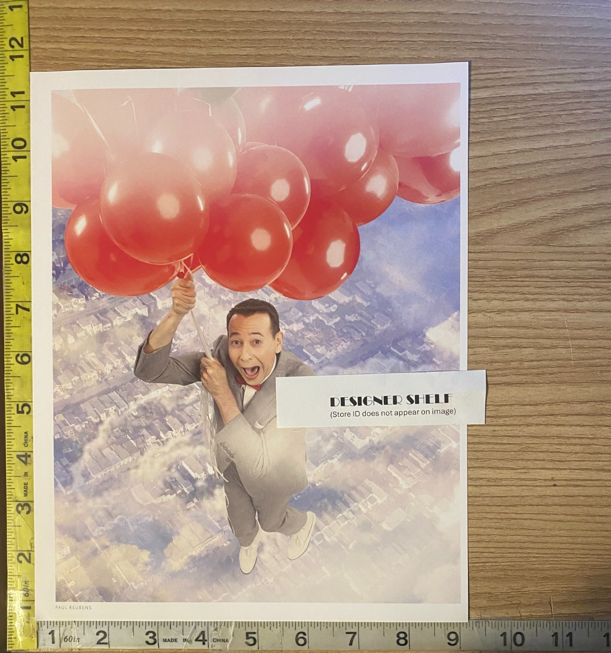 Paul Reubens Pee Wee Herman Flying Balloons Publicity Scene Book ...
