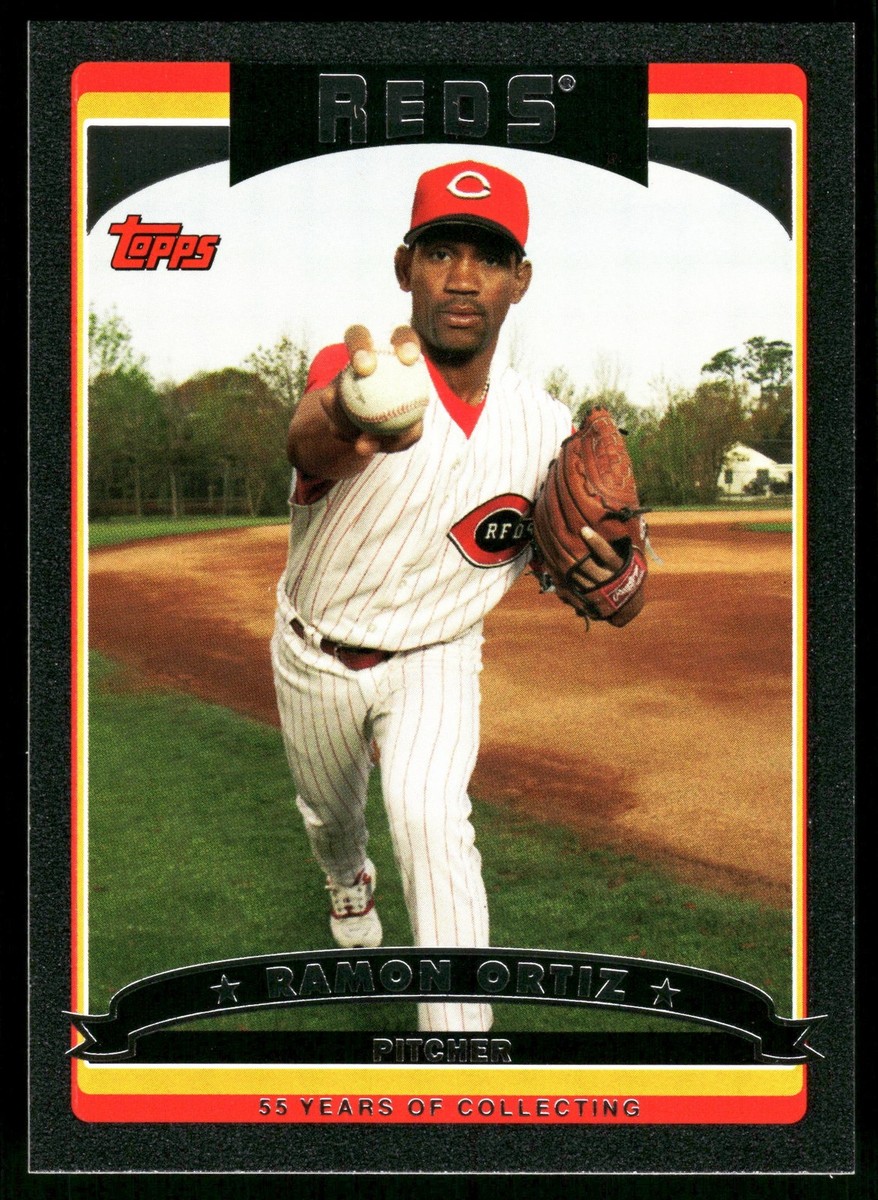 Ramon Ortiz Cincinnati Reds 2006 Topps Black #134 SN /55 | eBay
