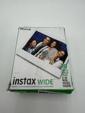 Fujifilm Instax Wide Instant Film For Fuji 300 Wide Cameras 20 Sheets Sealed 