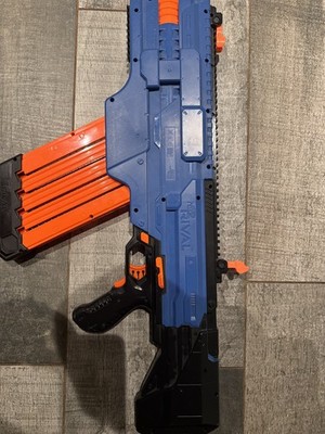 Nerf Blue Rival Electric Gun Blaster Khaos MXVI-4000 W/ Magazine