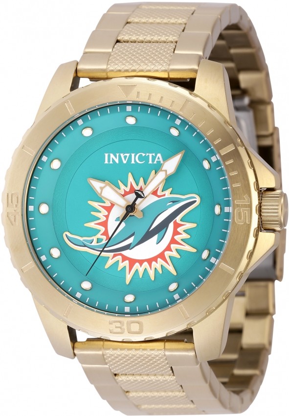 Invicta NFL Miami Dolphins Mens Quartz Watch 48095