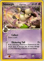 Smeargle (Delta Species) 39/101 Dragon Frontiers Uncommon