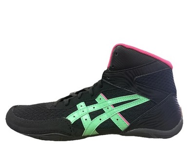Asics Matflex 7 Black/ New Leaf Mens Size 8.5