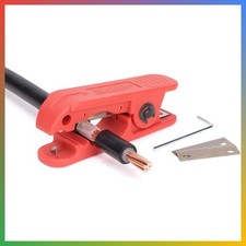 Round Cable Stripper for AWG 12 to 4/0 Adjustable Wire Stripping Tool Red