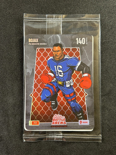 2026 Bo Jackson BOJAX Battle Arena PSA Magazine Promo P-17 Battlefoil SEALED