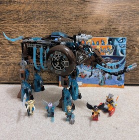 LEGO (Legends of Chima) Maula's Ice Mammoth Stomper, Set 70145, Complete w/box