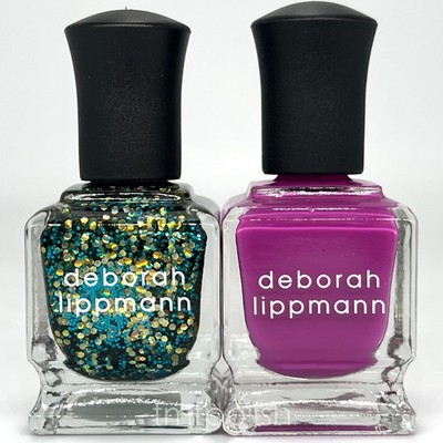 2 Brand New Deborah Lippmann Nail Polish - Shake Your Money Maker & Harlem Shake
