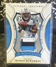 2024 Panini National Treasures - Muhsin Muhammad #CM-MMD /49 - 3 Color Patch
