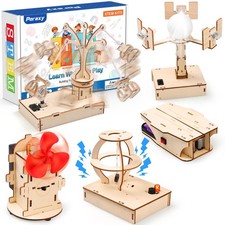 Poraxy STEM Kits for Kids Ages 8-10-12, 5 Set 6 inches x 8 x 4
