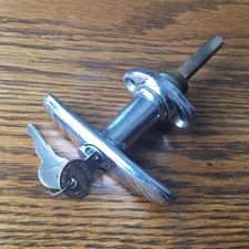 1925 1926 1927 Chevrolet Trunk Handle Wbasco Keys Vtg 1920s Nos Deck Lid Lock- 1925 1926 1927 Chevrolet Trunk Handle Wbasco Keys Vtg 1920s Nos Deck Lid Lock-