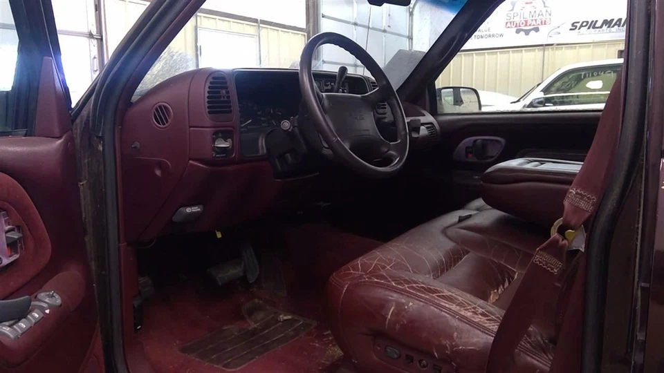 GMC Yukon 1996 Left Front Window Reg/Motor 12487665 - Image 2 of 4