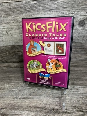 KicsFlix CLASSIC TALES VOL 5 Learn to Read Stories DVD Audio CD REPLACEMENT CASE