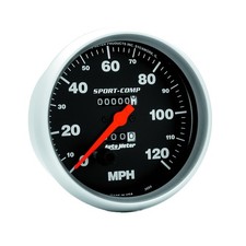 Autometer Gauge Speedometer 5in. 120mph Mechanical Sport-comp 3994 Autometer Gauge Speedometer 5in. 120mph Mechanical Sport-comp 3994