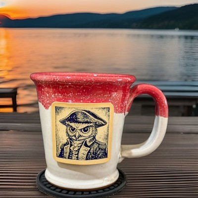 Iron Bean Coffee Co. Colonel Dylan - Patriot 4th. Coffee Mug #205/400 LE *NIB*