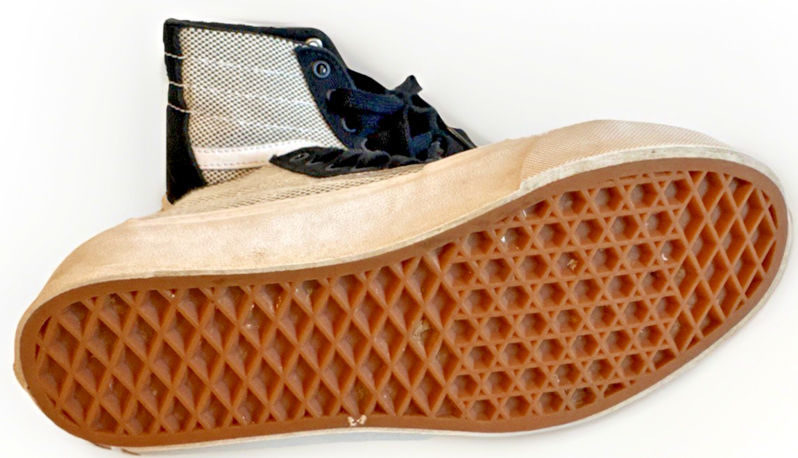 SAOLA Scarpe sneakers casual Vans unisex hi top 721356 grigio modello nero taglia M 4 W 5 5