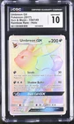 Pokemon Umbreon GX 154/149 Ultra Rare Sun & Moon - CGC 10