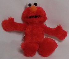 Hasbro Sesame Street Elmo Plush Stuffed Toy Red 10 Soft Cuddly Original 2010
