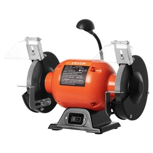 VEVOR Grindière de banc 6-inch Grindière de banc 250W 3450RPM Grinders de table haute vitesse