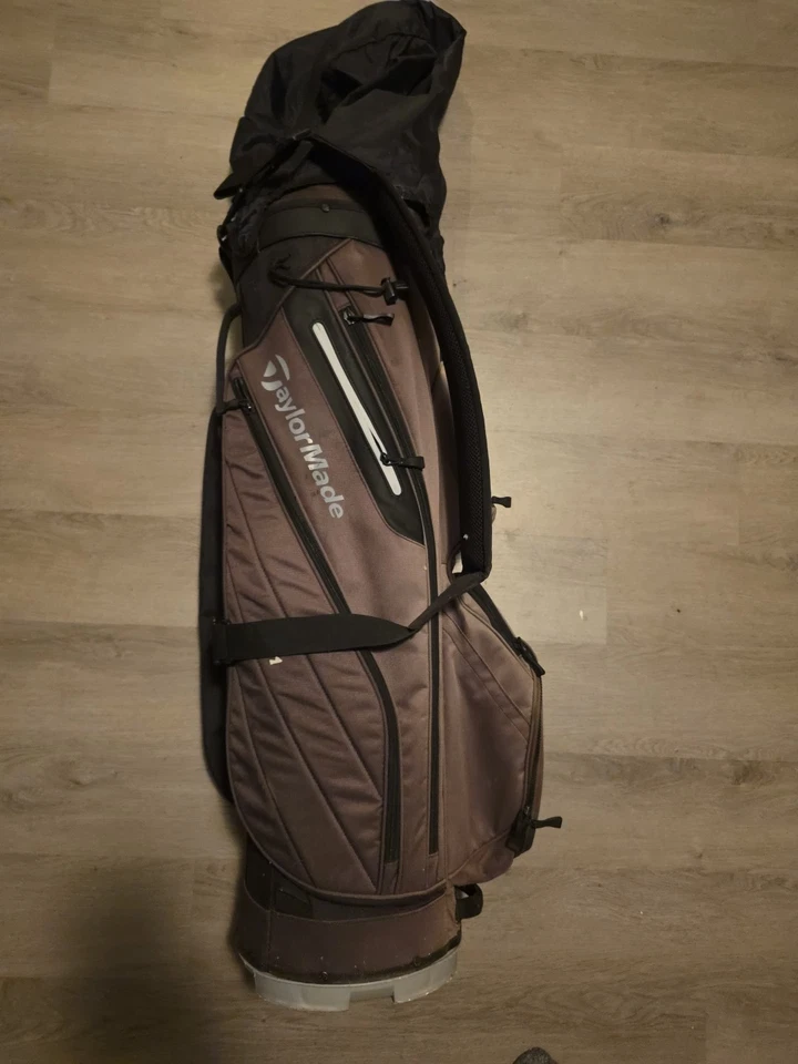 Bolsa de golf TaylorMade Cart Lite azul divisor de 14 vías Foto 2 de 4