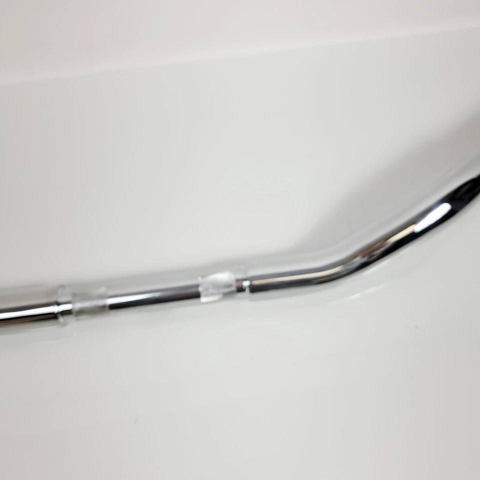 Manillar de barras de playa de 1-1/4" Drag Specialties NOS para Harley FLHR FLTR cromado Foto 4 de 4