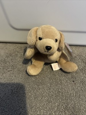 Ty Beanie Babies Fetch the Golden Retriever Welpe Hund