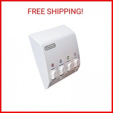 Classic Shower Dispenser 4 Chamber, Wall Mount Shower Shampoo and