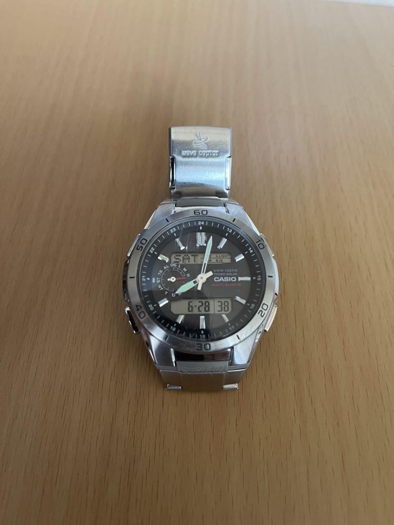 Casio Digital Watch in Black and Silver with LED Display