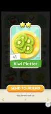 Kiwi Platter   Monopoly Go  2 ⭐️ Set 4  - Quick Delivery