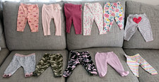 Baby girl pants bundle size 3-6 months 11 pieces