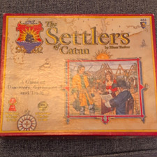 Catan The Settlers of Catan Strategy Board Game Complete Set 3+ Players 1995