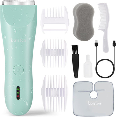 Baby Hair Clippers, Quiet & Dual-Mode Hair Cutting for 0-12, Waterproof Recharge