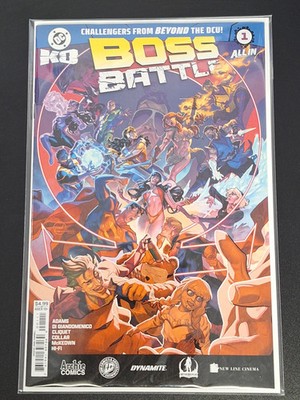 Boss Battle 1 DC 2025 Cover A, Crossover With Homelander, Sub-Zero & More