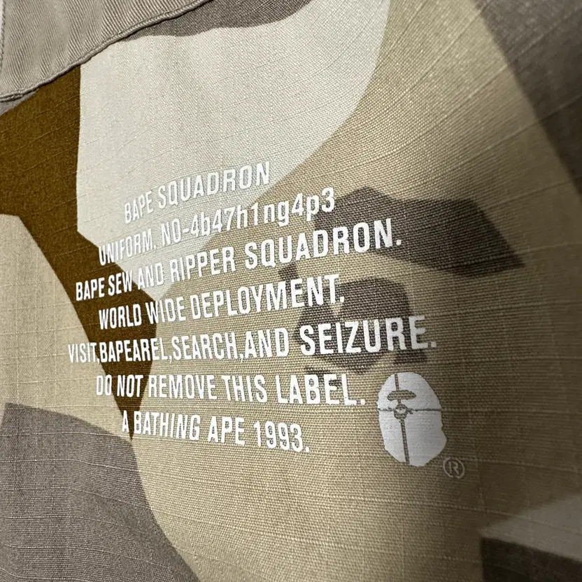 BAPE Military Jacket - Size L thumbnail 3