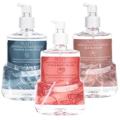 Ruum Duftspray Nachfüller kompatibel mit Active Fresh (3er Pack) 228ml