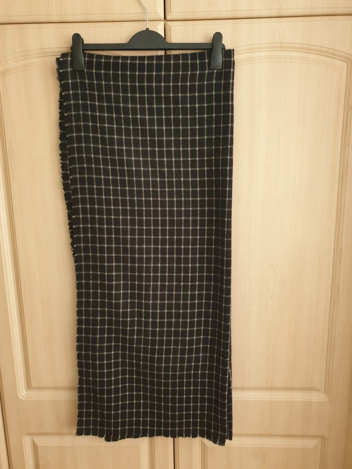Zara Check Soft Tartan Scarf Shawl Wrap - Image 3 of 4