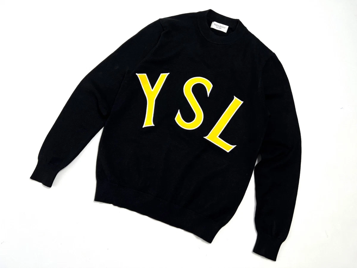 Saint Laurent Cotton Black Sweaters for Men for sale | eBay