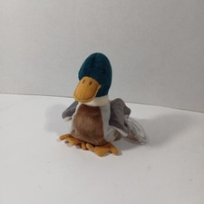 TY Beanie Babies Jake the Mallard Duck Plush Toy 1997