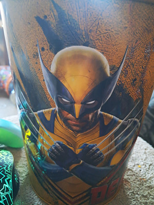 Deadpool & Wolverine Popcorneimer mit Motiv bedruckt   Film