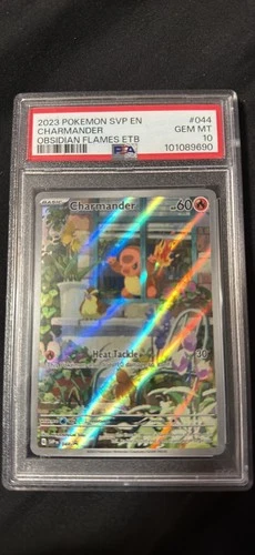 Pokémon Charmander 044 Scarlet & Violet Promo Holo PSA 10 2023 English