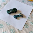 LOT 2 Vintage Hot Wheels Redlines Red Line Toy Cars Lola GT70 Brabham Repco F1