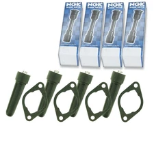 4 pc NGK 58970 CPB-EU017 Ignition Coil Boots for SPP108E SPB171 702478 tj