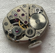 Elgin 744 - Movimiento para reloj señora FUNCIONA, lote 0406