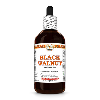 Black Walnut (Juglans Nigra) Dried Leaf Liquid Herbal Extract