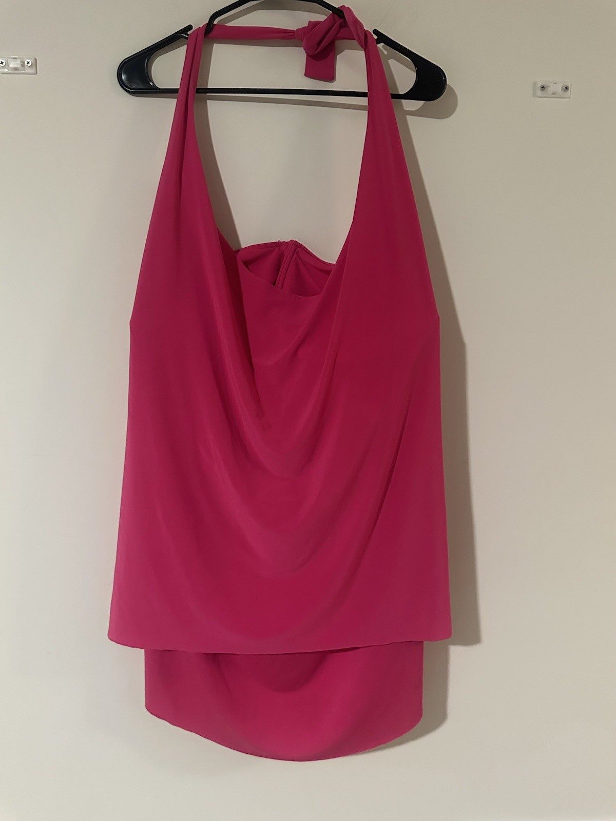 Magicsuit Tankini Halter Swim Top Pink Size 24